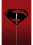 SUPERMAN MAN OF STEEL SUPER MAN MOVIE RED WALL ART PRINT - PREMIUM POSTER SUPERMAN MAN OF STEEL SUPER MAN MOVIE RED WALL ART PRINT - PREMIUM POSTER