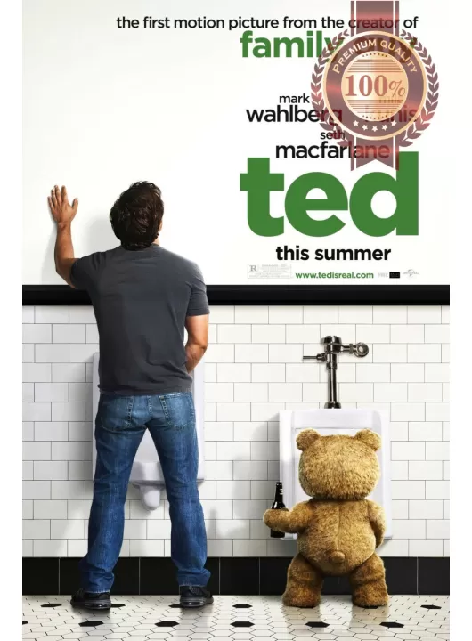 TED 2012 TEASER URINAL ORIGINAL OFFICIAL CINEMA MOVIE FILM PRINT PREMIUM POSTER