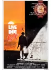 TO LIVE AND DIE IN LA 1986 80s ORIGINAL OFFICIAL CINEMA MOVIE PRINT PREMIUM POSTER