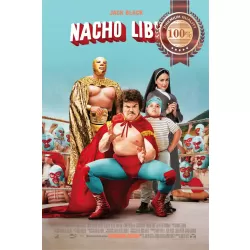 NACHO LIBRE 2006 JACK BLACK OFFICIAL ORIGINAL CINEMA MOVIE PRINT PREMIUM POSTER
