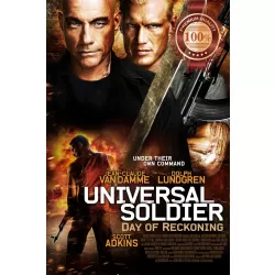 UNIVERSAL SOLDIER DAY OF RECKONING 2012 MOVIE CINEMA PRINT PREMIUM POSTER