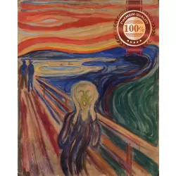 THE SCREAM EDVARD MUNCH OIL PAINTING ARTWORK WALL ART PRINT PREMIUM POSTER