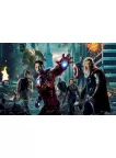 THE AVENGERS CHARACTERS IRONMAN HULK MOVIE WALL ART PRINT - PREMIUM POSTER