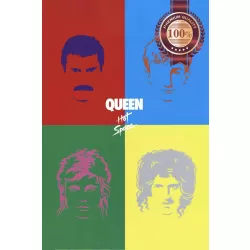 QUEEN HOT SPACE HEADS ART ORIGINAL OFFICIAL MUSIC BAND PRINT PREMIUM POSTER