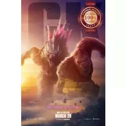 GODZILLA X KONG THE NEW EMPIRE 2024 ORIGINAL CINEMA MOVIE PRINT PREMIUM POSTER