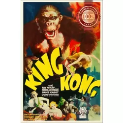 KING KONG 1933 30s ORIGINAL OFFICIAL CINEMA MOVIE FILM PRINT PREMIUM POSTER