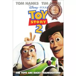 TOY STORY 2 1999 90s TWO OFFICIAL ORIGINAL CINEMA FILM MOVIE PRINT PREMIUM POSTER