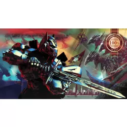 TRANSFORMERS OPTIMUS PRIME ART SWORD ORIGINAL ARTWORK PRINT PREMIUM POSTER