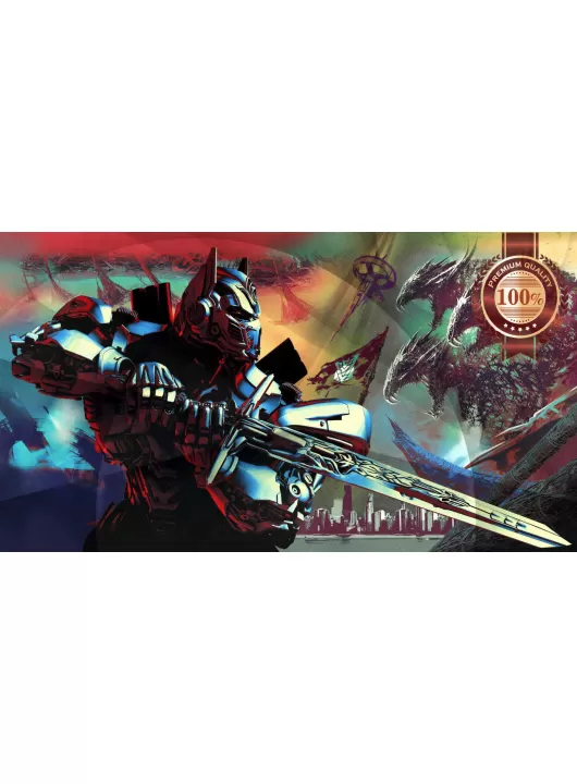 TRANSFORMERS OPTIMUS PRIME ART SWORD ORIGINAL ARTWORK PRINT PREMIUM POSTER TRANSFORMERS OPTIMUS PRIME ART SWORD ORIGINAL ARTWORK PRINT PREMIUM POSTER