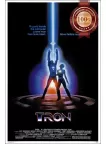 TRON 1982 80s CLASSIC ORIGINAL OFFICIAL CINEMA FILM MOVIE PRINT PREMIUM POSTER