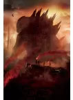 GODZILLA 2014 OFFICIAL CINEMA ORIGINAL MOVIE FILM WALL ART PRINT PREMIUM POSTER