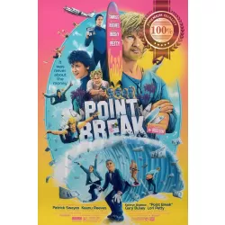 POINT BREAK ART 1991 90s ORIGINAL REPRO MOVIE FILM CINEMA PRINT PREMIUM POSTER