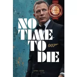 NO TIME TO DIE JAMES BOND TEASER 2021 OFFICIAL CINEMA MOVIE PRINT PREMIUM POSTER