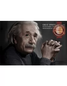 ALBERT EINSTEIN FAMOUS QUOTE MOTIVATIONAL INSPIRATIONAL PRINT PREMIUM POSTER