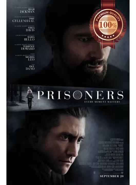 PRISONERS 2013 HUGH JACKMAN OFFICIAL ORIGINAL MOVIE FILM PRINT PREMIUM POSTER PRISONERS 2013 HUGH JACKMAN OFFICIAL ORIGINAL MOVIE FILM PRINT PREMIUM POSTER