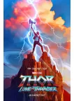 THOR LOVE AND THUNDER 2022 ORIGINAL OFFICIAL CINEMA MOVIE PRINT PREMIUM POSTER