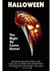 HALLOWEEN ORIGINAL 1978 70s OFFICIAL CINEMA FILM MOVIE PRINT PREMIUM POSTER