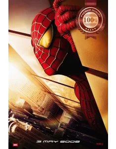 SPIDER-MAN ORIGINAL TWIN TOWERS 2002 MOVIE FILM CINEMA PRINT PREMIUM POSTER