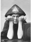 ALEISTER CROWLEY PHOTO ORIGINAL PRINT PREMIUM POSTER ALEISTER CROWLEY PHOTO ORIGINAL PRINT PREMIUM POSTER
