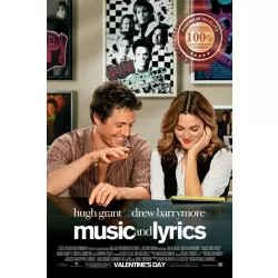 MUSIC AND LYRICS 2007 ORIGINAL OFFICIAL CINEMA FILM MOVIE PRINT PREMIUM POSTER
