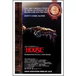 HOUSE 1985 80s HORROR ORIGINAL CINEMA OFFICIAL MOVIE ART PRINT PREMIUM POSTER