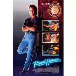 ROAD HOUSE ROADHOUSE 1989 80 ORIGINAL OFFICIAL CINEMA MOVIE PRINT PREMIUM POSTER