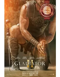 GLADIATOR II TEASER 2 TWO 2024 ORIGINAL MOVIE FILM CINEMA PRINT PREMIUM POSTER