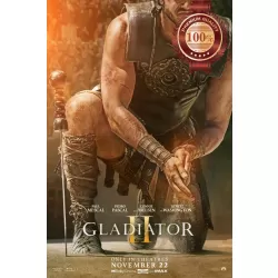 GLADIATOR II TEASER 2 TWO 2024 ORIGINAL MOVIE FILM CINEMA PRINT PREMIUM POSTER