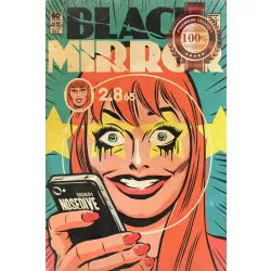 BLACK MIRROR NOSEDIVE COMIC STYLE TV NETFLIX SERIES SHOW PRINT PREMIUM POSTER