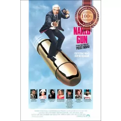 THE NAKED GUN 1 ONE ORIGINAL 1988 80s CINEMA FILM MOVIE PRINT PREMIUM POSTER