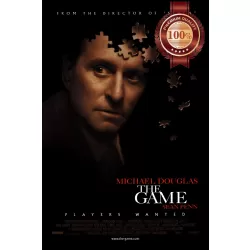 THE GAME 1997 90s MICHAEL DOUGLAS ORIGINAL MOVIE CINEMA PRINT PREMIUM POSTER