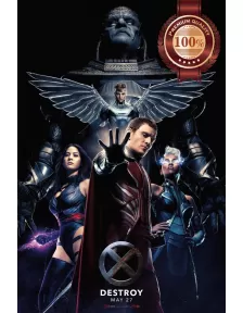 X-MEN APOCALYPSE 2016 DESTROY XMEN OFFICIAL MOVIE FILM PRINT PREMIUM POSTER