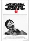 ONE FLEW OVER THE CUCKOOS NEST 1975 ORIGINAL CINEMA MOVIE PRINT PREMIUM POSTER ONE FLEW OVER THE CUCKOOS NEST 1975 ORIGINAL CINEMA MOVIE PRINT PREMIUM POSTER