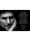 STEVE JOBS FAMOUS QUOTE SAYING INSPIRATIONAL WALL ART PRINT - PREMIUM POSTER STEVE JOBS FAMOUS QUOTE SAYING INSPIRATIONAL WALL ART PRINT - PREMIUM POSTER