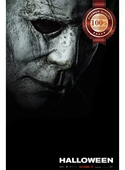 HALLOWEEN 2018 JOHN CARPENTER ORIGINAL OFFICIAL MOVIE PRINT PREMIUM POSTER