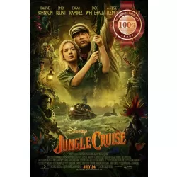 JUNGLE CRUISE 2021  ORIGINAL MOVIE FILM ART CINEMA PRINT PREMIUM POSTER