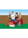 KING OF THE HILL TV SHOW CARTOON HANK FAMILY WALL ART PRINT PREMIUM POSTER KING OF THE HILL TV SHOW CARTOON HANK FAMILY WALL ART PRINT PREMIUM POSTER
