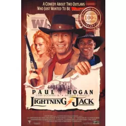 LIGHTNING JACK 1994 90s ORIGINAL MOVIE FILM CINEMA PRINT PREMIUM POSTER