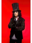 ALICE COOPER TOP HAT RED MUSIC BAND PHOTO ORIGINAL PRINT PREMIUM POSTER