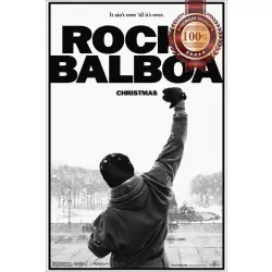 ROCKY BALBOA ORIGINAL 1976 70s OFFICIAL CINEMA MOVIE PRINT PREMIUM POSTER