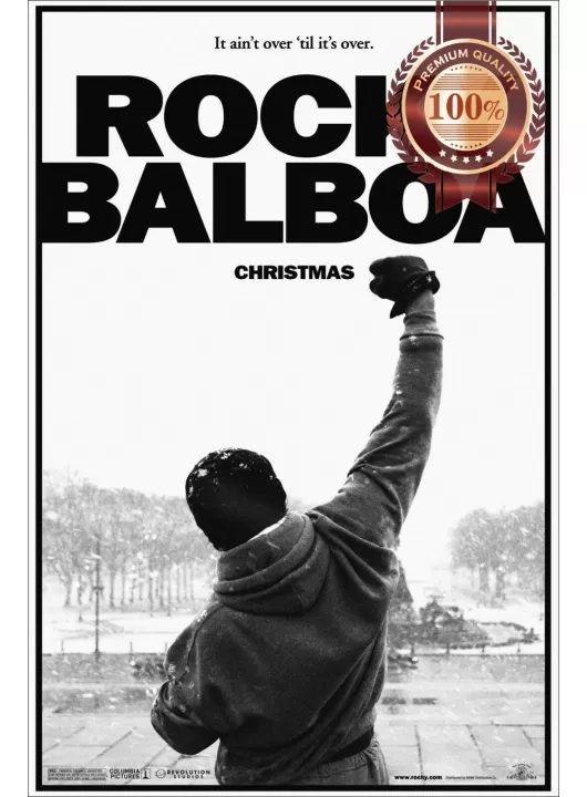 ROCKY BALBOA ORIGINAL 1976 70s OFFICIAL CINEMA MOVIE PRINT PREMIUM POSTER