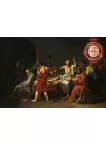 THE DEATH OF SOCRATES 1787 ORIGINAL PAINTING ART PRINT PREMIUM POSTER