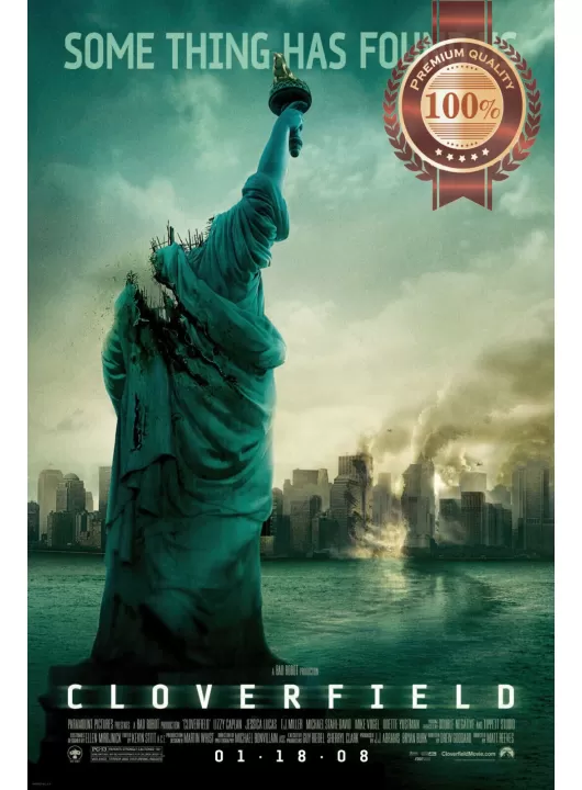CLOVERFIELD 2008 STATUE OF LIBERTY ORIGINAL MOVIE CINEMA PRINT PREMIUM POSTER