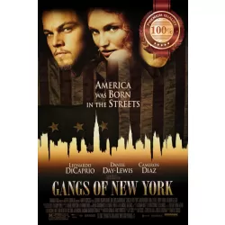 GANGS OF NEW YORK 2002 ORIGINAL OFFICIAL CINEMA MOVIE FILM PRINT PREMIUM POSTER