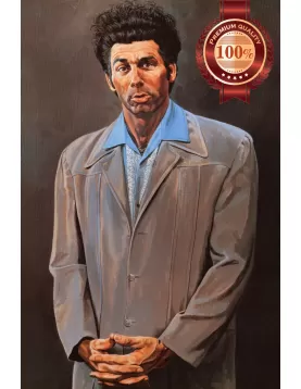 THE KRAMER PAINTING COSMO SEINFELD TV SHOW WALL ART ARTWORK PRINT PREMIUM POSTER