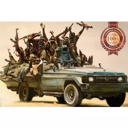 BANKSY DISMALAND COOKIE MONSTER MILITIA ART PAINTING PRINT PREMIUM POSTER