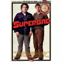 SUPERBAD 2007 OFFICIAL ORIGINAL CINEMA FILM MOVIE PRINT PREMIUM POSTER