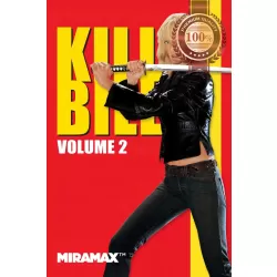 KILL BILL VOL 2 RED II 2004 ORIGINAL OFFICIAL CINEMA MOVIE PRINT PREMIUM POSTER