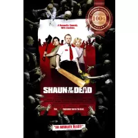 SHAUN OF THE DEAD 2004 ORIGINAL OFFICIAL CINEMA FILM MOVIE PRINT PREMIUM POSTER