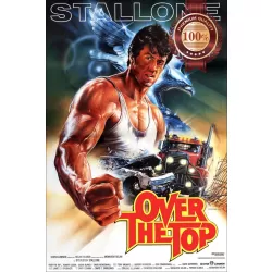 OVER THE TOP 1987 80s ORIGINAL OFFICIAL CINEMA MOVIE PRINT PREMIUM POSTER